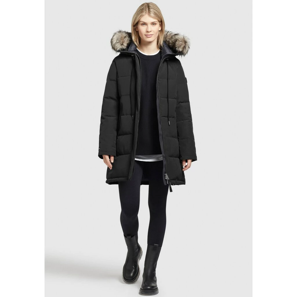 Khujo Steppmantel »CLOREN«, Mit Kuscheligen Fellimitat An Der Kapuze 7 Khujo Steppmantel »CLOREN«, Mit Kuscheligen Fellimitat An Der Kapuze – Bild 6