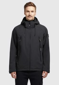 Khujo ADAM - Regenjacke / Wasserabweisende Jacke - Schwarz