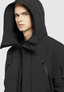 Khujo CLOYD - Wintermantel - Schwarz -Khujo Verkäufe 76ae1b3c27124d89b1f60317901065a3