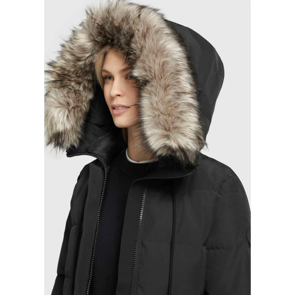 Khujo Steppmantel »CLOREN«, Mit Kuscheligen Fellimitat An Der Kapuze 5 Khujo Steppmantel »CLOREN«, Mit Kuscheligen Fellimitat An Der Kapuze – Bild 4