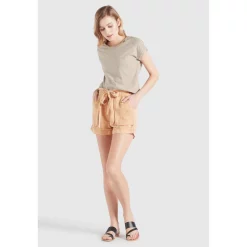 Khujo Hotpants »khujo Hose SAYE«, Im Loose Fit Aus Weicher Leinenmischung -Khujo Verkäufe c05a746120fb43076bcb72ccc73b476b