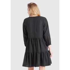 Khujo Blusenkleid »khujo Kleid CREPES«, Im Boho-Look Mit Lochstickerei -Khujo Verkäufe c24091a37910ff5a86ed0bb020c04d65