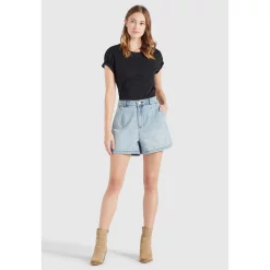 Khujo Shorts »khujo Hose CAMBEL«, Im Loose Fit Mit High Waist Aus Baumwolle